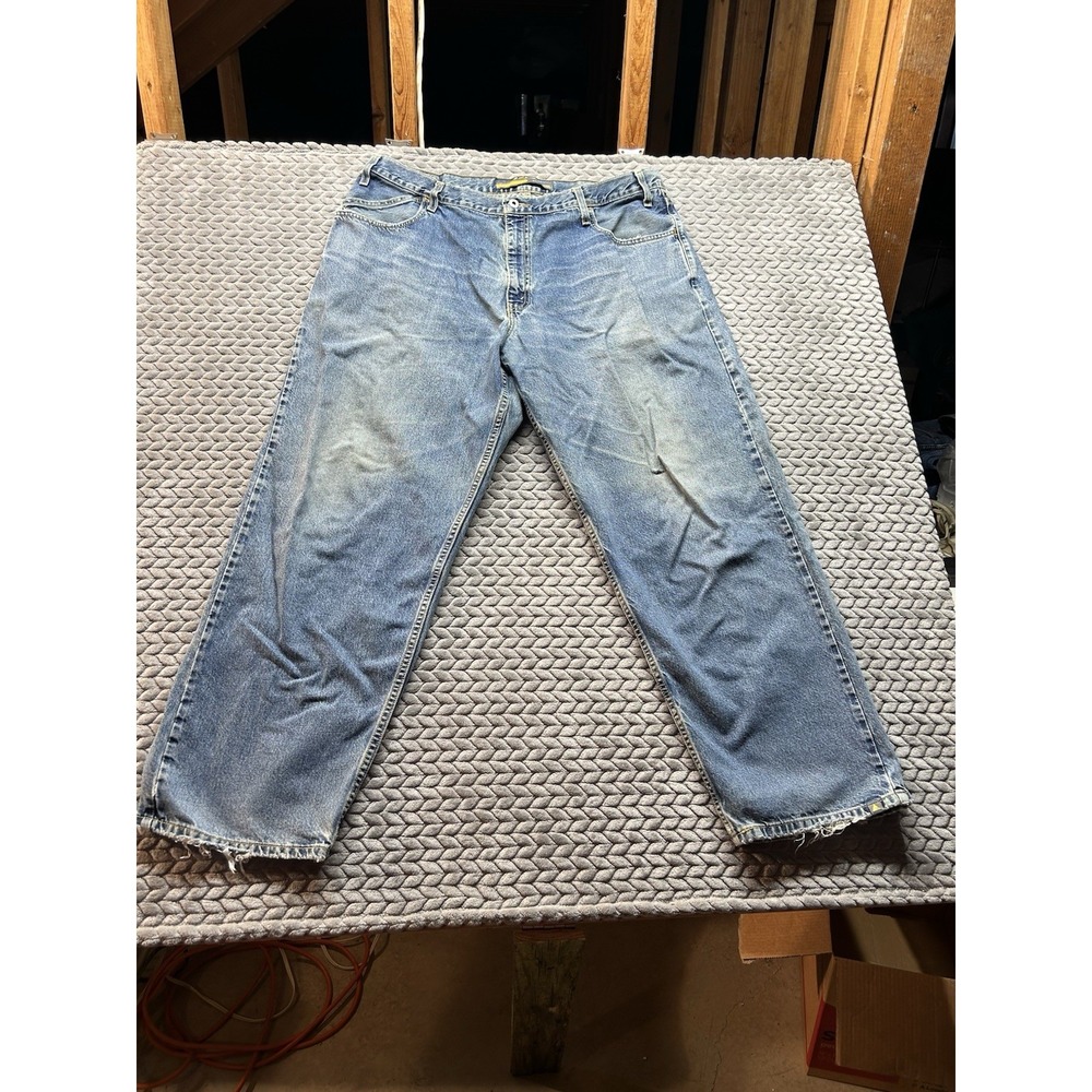 Vintage Levi's SilverTab Baggy Jeans 40x32 90s Y2K Skate Grunge Faded
